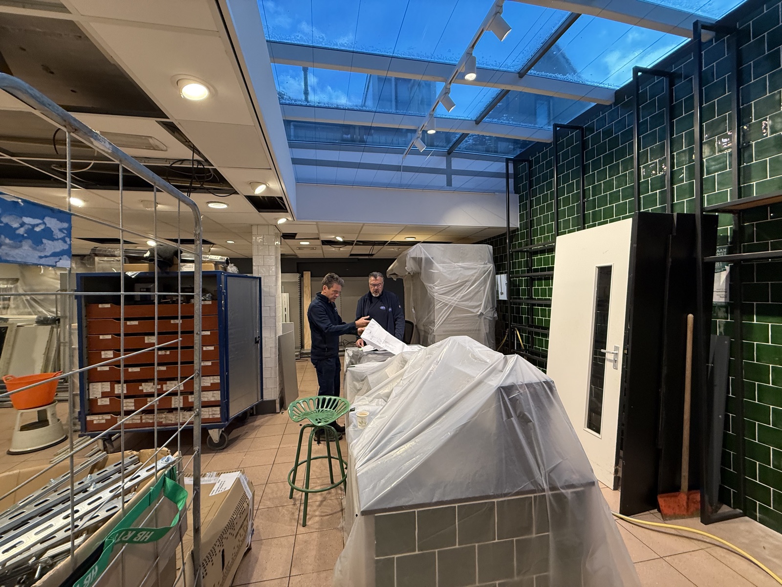 Verbouwing Biowinkel